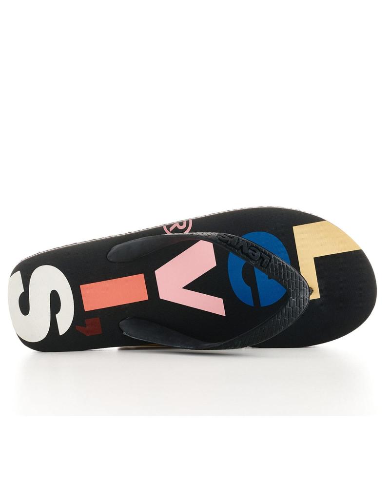 Woman Flip flops LEVIS 229817 CHANCLAS PLAYA MUJER NEGRO