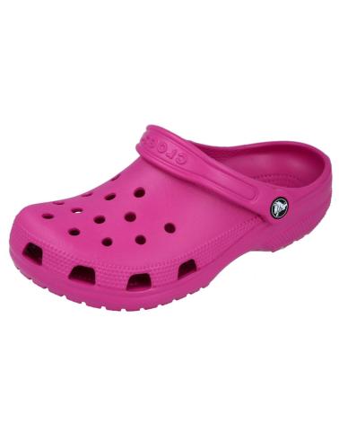 Zuecos de Mujer CROCS CLASSIC 10001 ZUECOS CON CORREA FUXIA