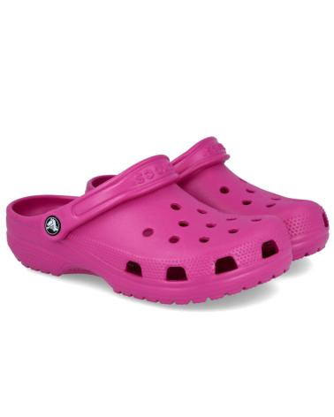 Zuecos de Mujer CROCS CLASSIC 10001 ZUECOS CON CORREA FUXIA