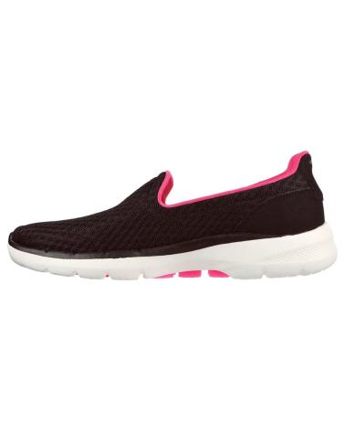 Deportivas De Mujer SKECHERS GO WALK 6 BIG SPLASH NEGRA  NEGRO