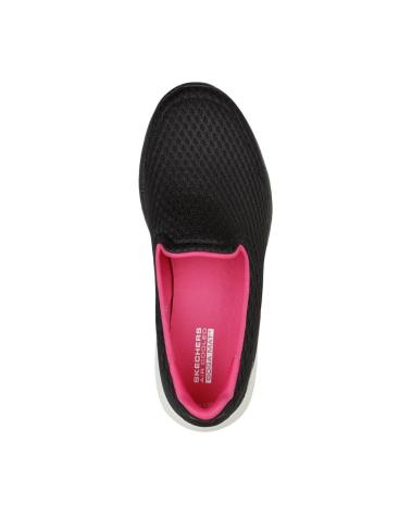 Deportivas De Mujer SKECHERS GO WALK 6 BIG SPLASH NEGRA  NEGRO