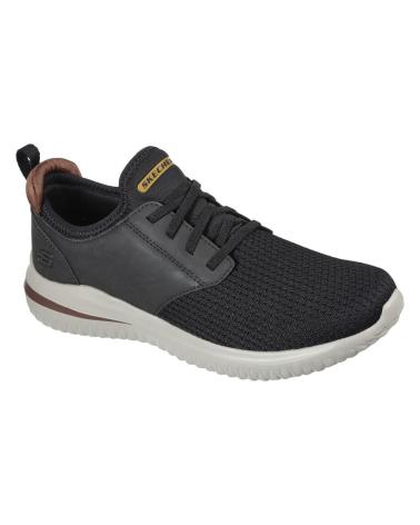 Man Trainers SKECHERS DELSON 3-0 - MOONEY  NEGRO