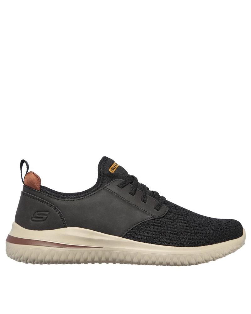 Man Zapatillas deporte SKECHERS ZAPATILLAS DELSON 3 0 NEGRO Man Zapatillas deporte SKECHERS ZAPATILLAS DELSON 3 0 NEGRO