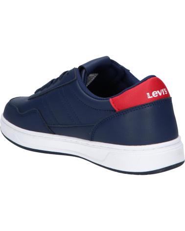 Sportschuhe für Damen und Mädchen und Junge LEVIS VNOA0002S NOAH 0290 NAVY RED