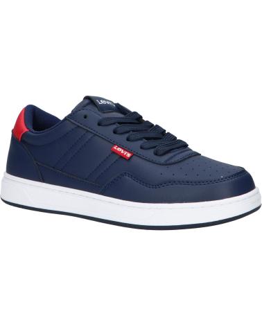 Sportschuhe für Damen und Mädchen und Junge LEVIS VNOA0002S NOAH 0290 NAVY RED