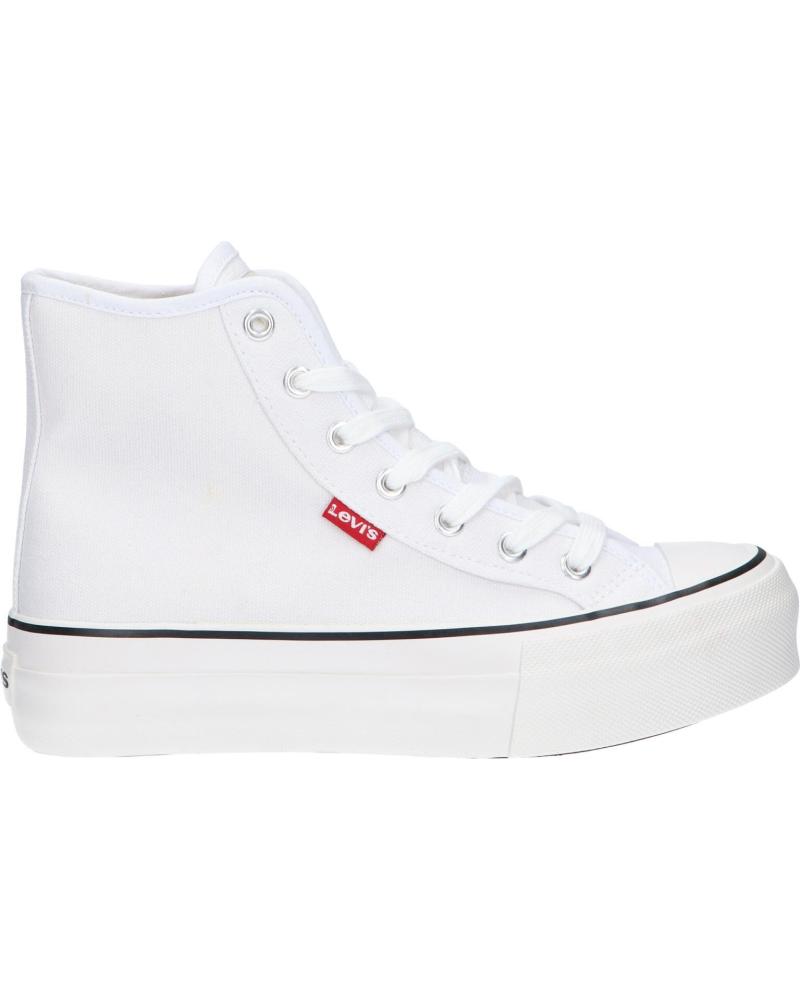 Scarpe sport LEVIS  per Donna e Bambina e Bambino VBAL0034T HIGH BALL MID  0061 WHITE