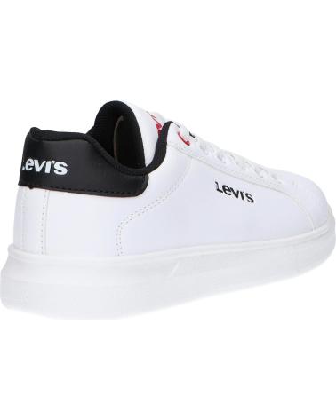 Sportschuhe für Mädchen und Junge LEVIS VELL0050S ELLIS 0062 WHITE BLACK