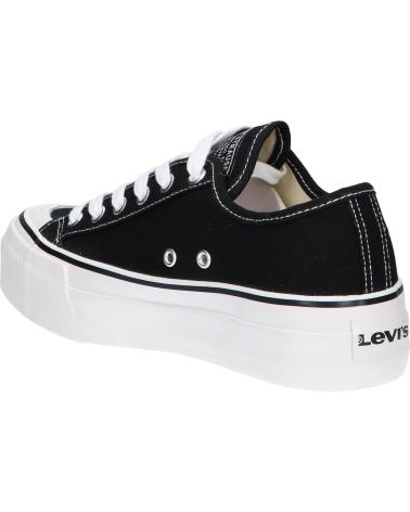 Sportschuhe für Damen und Mädchen und Junge LEVIS VBAL0031T HIGH BALL 0003 BLACK