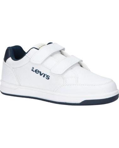 Sapatos Desportivos LEVIS  de Menina e Menino VMEM0020S MEMPHIS  0061 WHITE