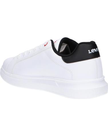 Sneaker für Damen und Mädchen und Junge LEVIS VELL0051S ELLIS 0062 WHITE BLACK