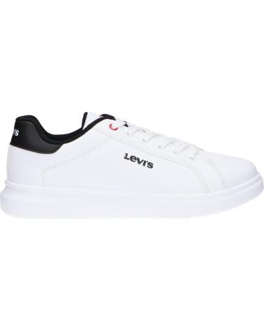 Sneaker für Damen und Mädchen und Junge LEVIS VELL0051S ELLIS 0062 WHITE BLACK