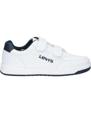 Sapatos Desportivos LEVIS  de Mulher e Menina e Menino VMEM0021S MEMPHIS  0061 WHITE