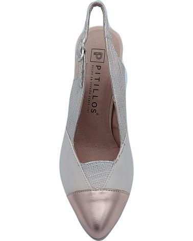 Zapatos de tacón de Mujer PITILLOS ZAPATOS TACON BLANCO ROTO