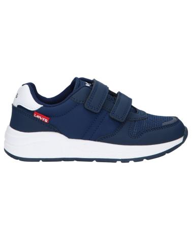Esportes  de Menino LEVIS VBAY0001S BAYLOR REFERESH 0195 NAVY WHITE