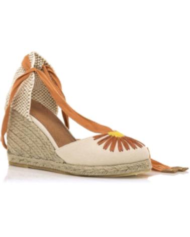 Sapatos de cunha de Mulher MTNG 52799 C54480 ALPARGATAS ESPARTO MU NATURAL