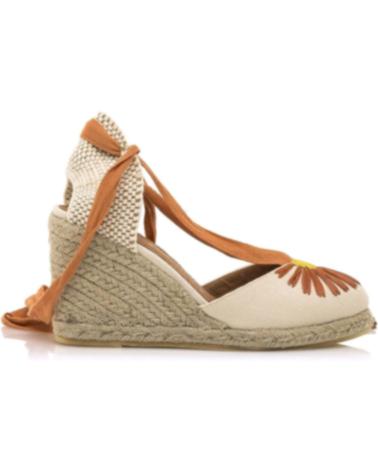 Sapatos de cunha de Mulher MTNG 52799 C54480 ALPARGATAS ESPARTO MU NATURAL