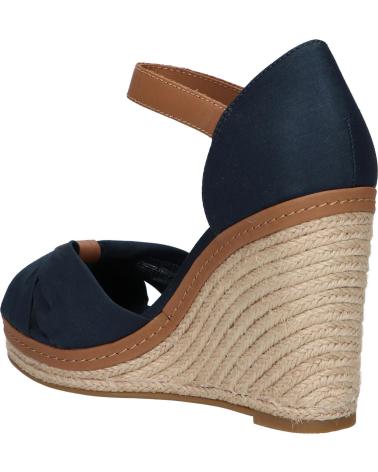 Sandali TOMMY HILFIGER  per Donna FW0FW00905 ICONIC ELENA SANDAL  403 MIDNIGHT