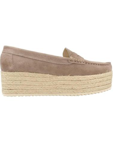 Mocasines de Mujer  6671B MARRON CLARO