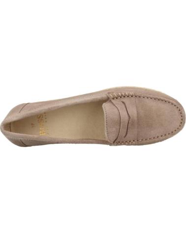 Mocasines de Mujer  6671B MARRON CLARO