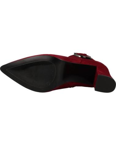Botines de Mujer  17266J ROJO