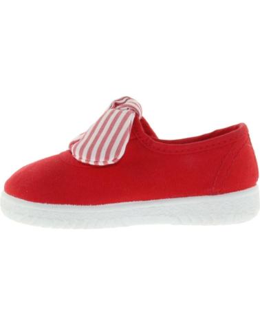 VICTORIA OJALA LONA PANUELO RAYAS ROJO RED