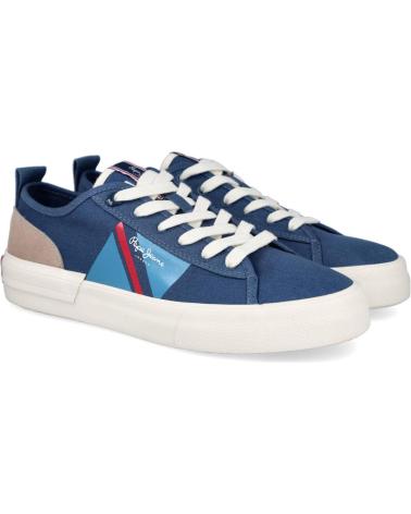 Scarpe sport per Uomo PEPE JEANS PMS30903 ALLEN FLAG INDIGO