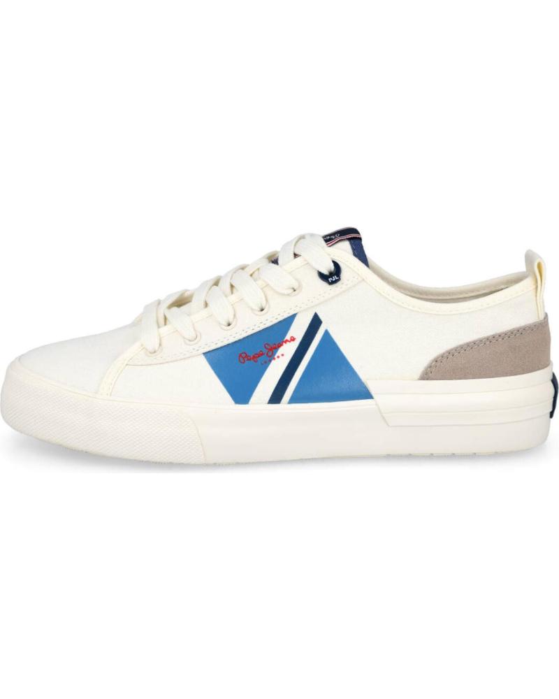 Scarpe sport per Uomo PEPE JEANS PMS30903 ALLEN FLAG BLANCO