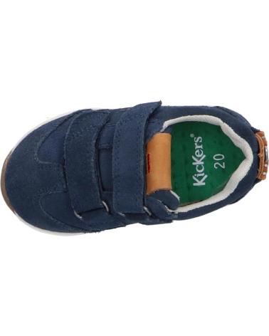 Zapatillas deporte de Niña y Niño KICKERS 664580-10 KICK 18 BB 10 MARINE