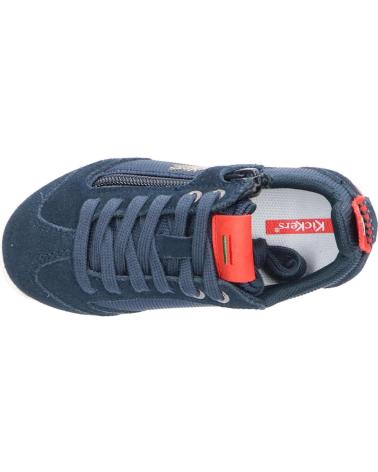 Scarpe sport KICKERS  per Bambina e Bambino 686040-30 KICK 18 CDT  103 MARINE ROUGE