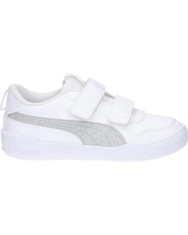 Sneaker für Mädchen und Junge PUMA 384885 MULTIFLEX GLITZ FS V PS 01 WHITE