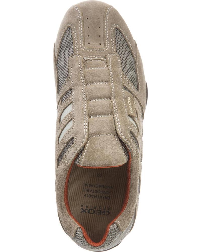 Sports Shoes De Hombre GEOX DEPORTIVO SNAKE ELASTICO DE BEIGE