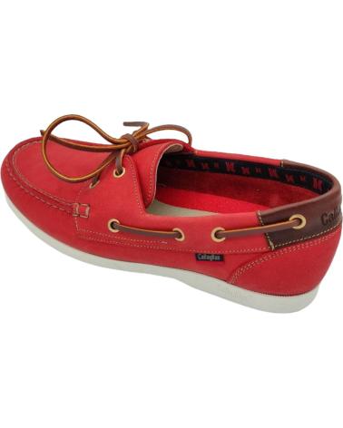 Man Boat shoes CALLAGHAN NAUTICO 51600  DE  ROJO