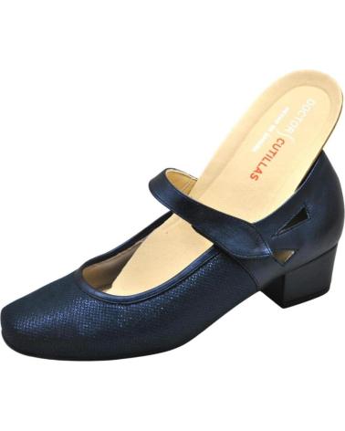 Woman Zapatos de tacón D`CUTILLAS DOCTOR CUTILLAS 81198 SALON PLANTILLA EXTRAIBLE MUJER MARIN  MARINO