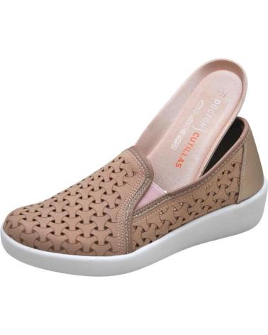 Schuhe für Damen D`CUTILLAS DOCTOR CUTILLAS 38465 MOCASIN DEPORTIVO PLANTILLA EXTRAIBLE NUDE