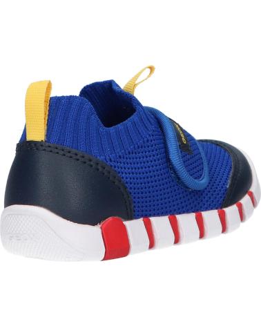 girl and boy Trainers GEOX B3555A 01454 B IUPIDOO  C4227 ROYAL-NAVY