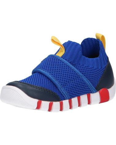 girl and boy Trainers GEOX B3555A 01454 B IUPIDOO  C4227 ROYAL-NAVY