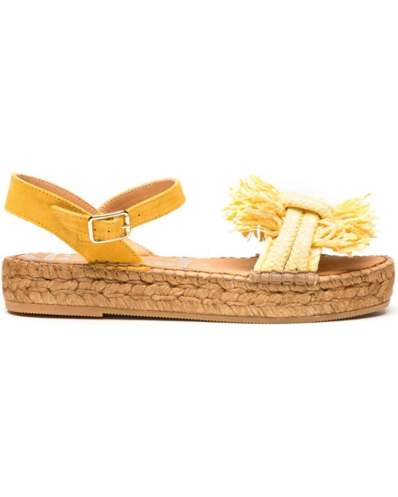 Sandalen VIDORRETA  für Damen BANDA NUDO  MERCE DOBLE TOSTADO  AMARILLO