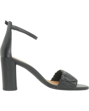 Sandalias GEOX  de Mujer D ERAKLIA HIGH  NEGRO