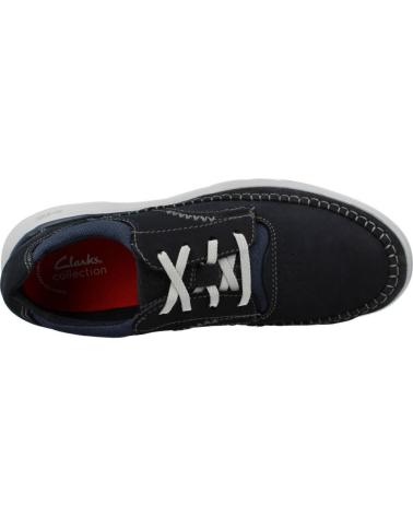 Zapatos de Hombre CLARKS GASKILL LACE AZUL