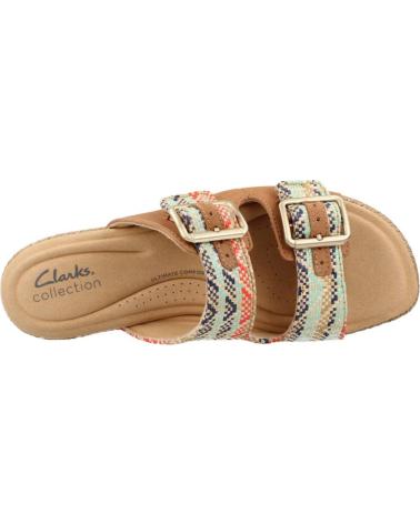 Woman Sandals CLARKS LANA BEACH MULTICOLOR