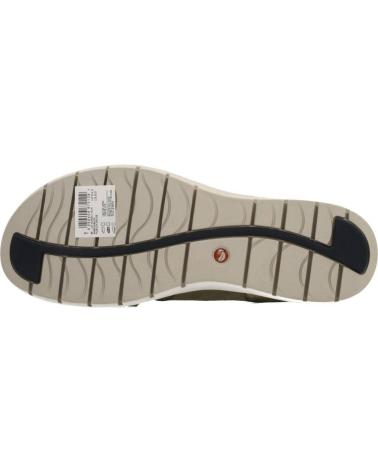 Sandalias de Mujer CLARKS UN KARELY SUN SAGE NUBUCK VERDE