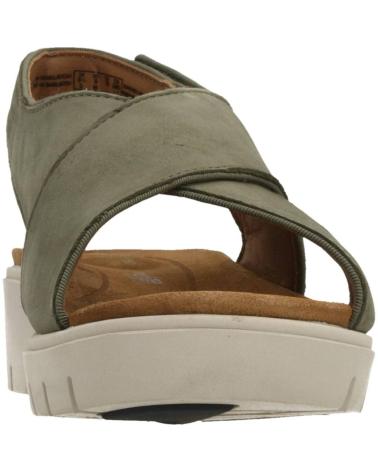 Sandalias de Mujer CLARKS UN KARELY SUN SAGE NUBUCK VERDE