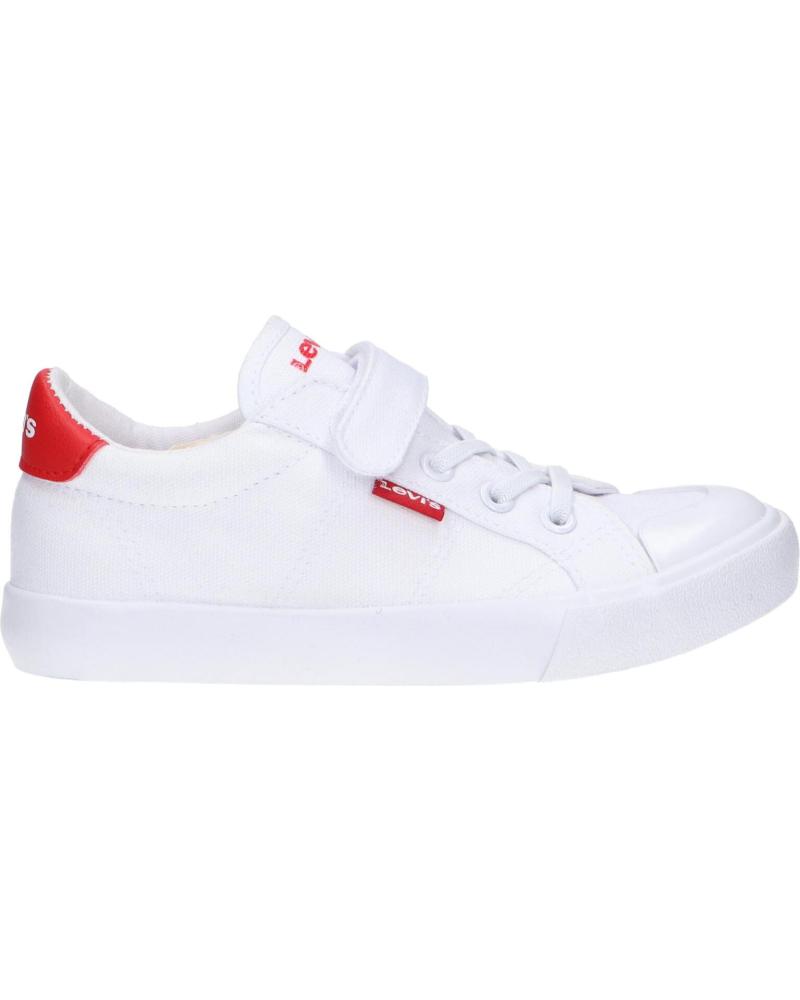 Zapatillas deporte LEVIS  pour Fille et Garçon VORI0132T NEW HARRY  0079 WHITE RED