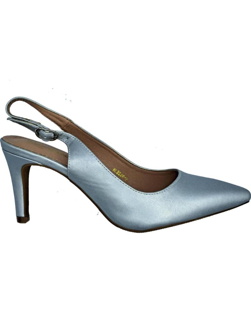 Schuhe für Damen BALLERI ZAPATO TACON DE VESTIR PLATA