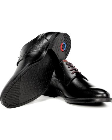 Chaussures pour Homme FLUCHOS  F1626 ZAPATOS CON CORDONES DE HOMBRE PIEL NEGRO NEGRO