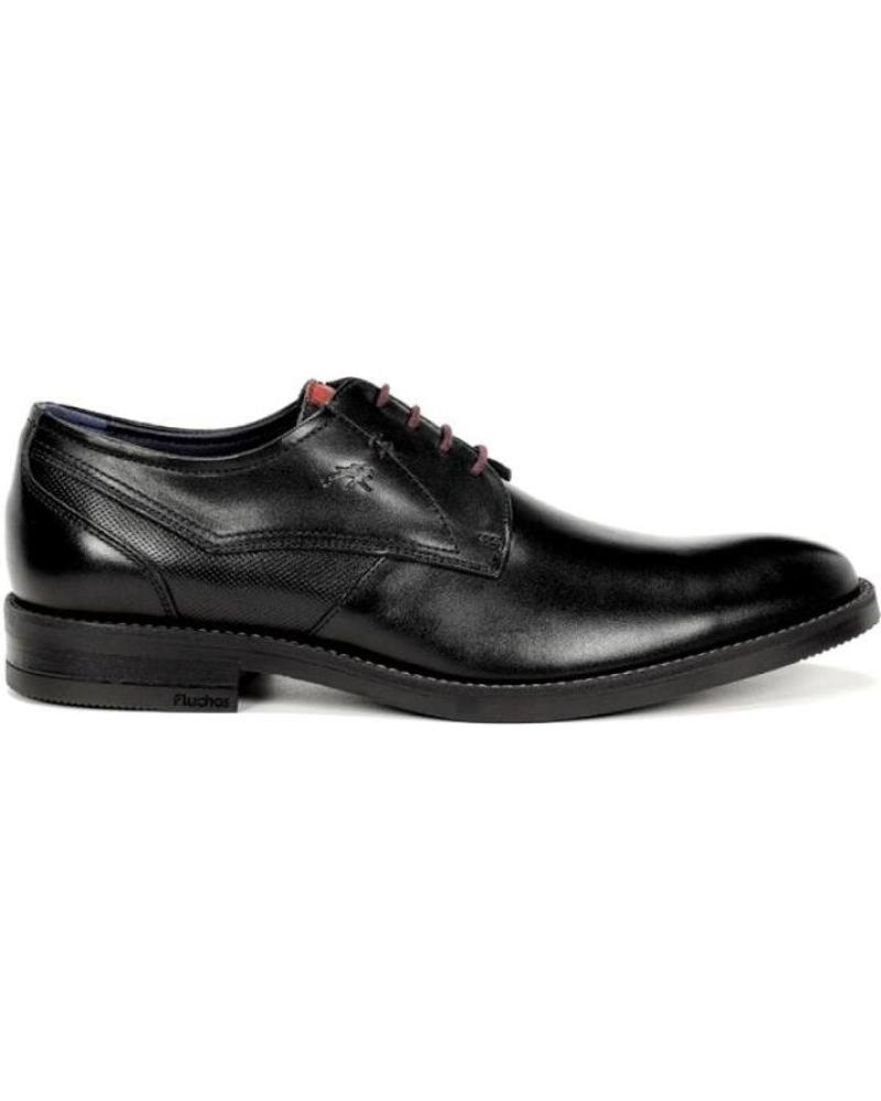 Chaussures pour Homme FLUCHOS  F1626 ZAPATOS CON CORDONES DE HOMBRE PIEL NEGRO NEGRO
