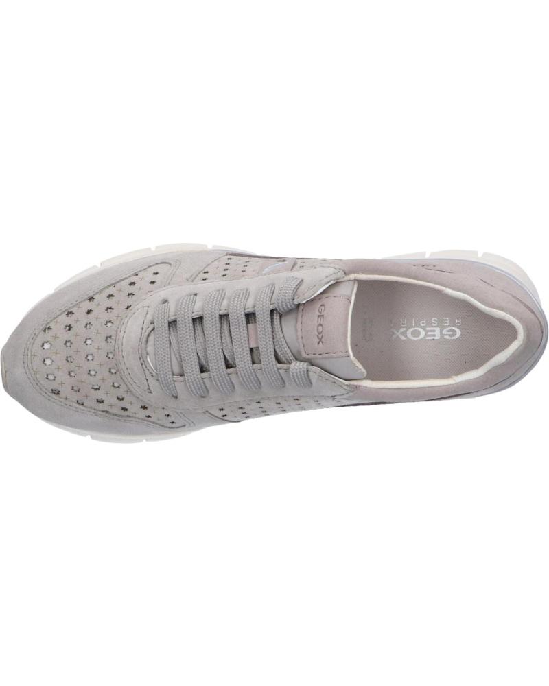 Sports Shoes De Mujer GEOX D52F2A 022AU D SUKIE C1414 LT GREY