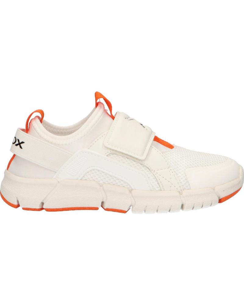 Sapatos Desportivos GEOX  de Menina e Menino J929BD 014BU J FLEXYPER  C1000 WHITE