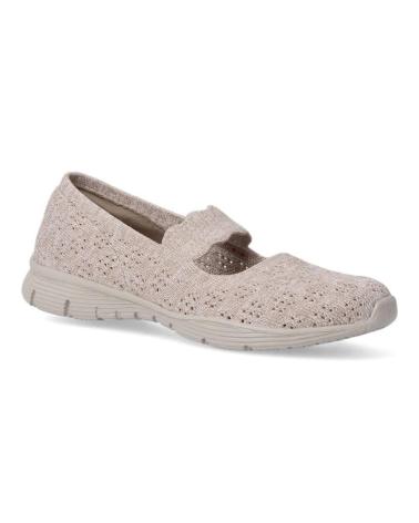 Schuhe SKECHERS  für Damen und Mädchen SEAGER - SIMPLE THINGS  TAUPE