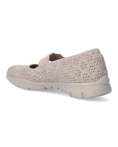 Schuhe SKECHERS  für Damen und Mädchen SEAGER - SIMPLE THINGS  TAUPE